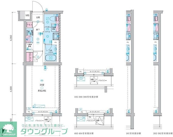 GENOVIA西川口の物件間取画像